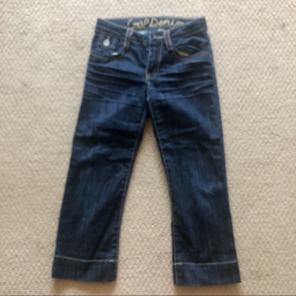 Like New Gap Denim crop pants - Size 12 slim
